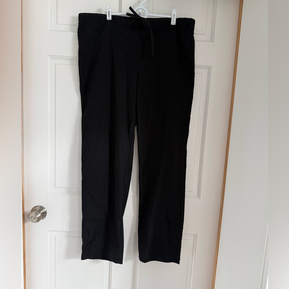 Men's Black Dickies Scrub Pants